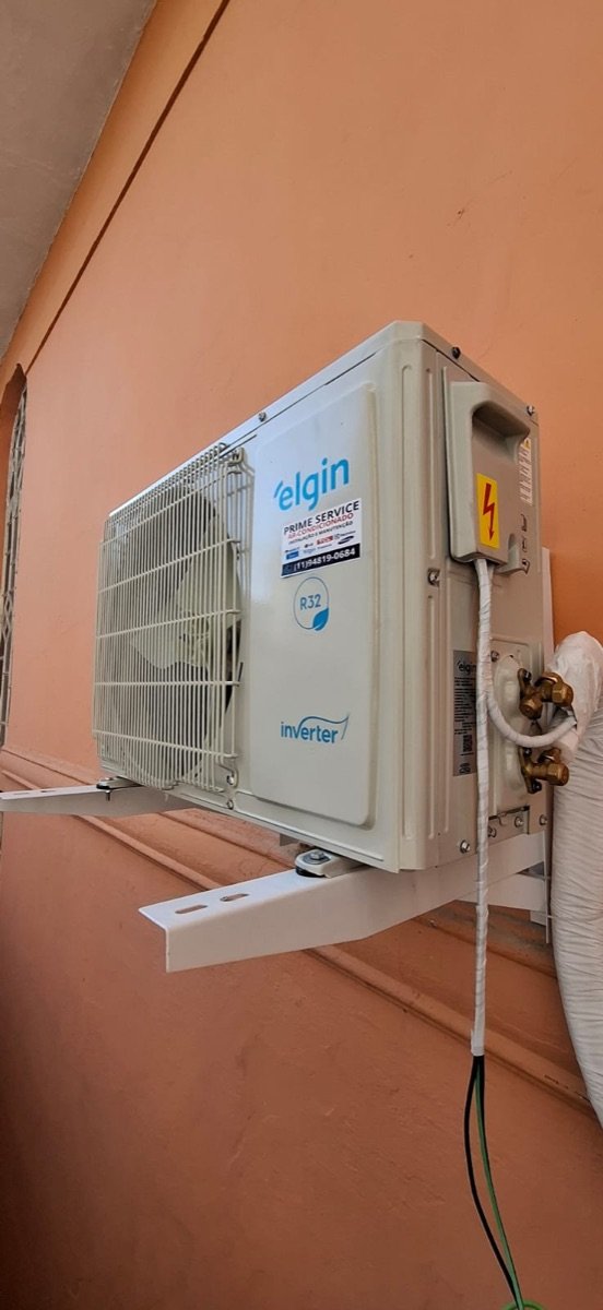 Instalação de unidade externa Elgin R32