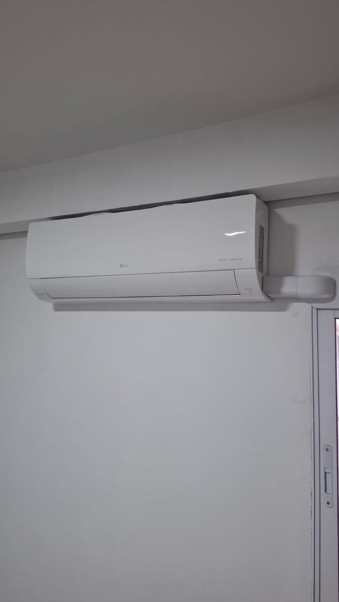 Instalação de unidade interna LG Dual Inverter