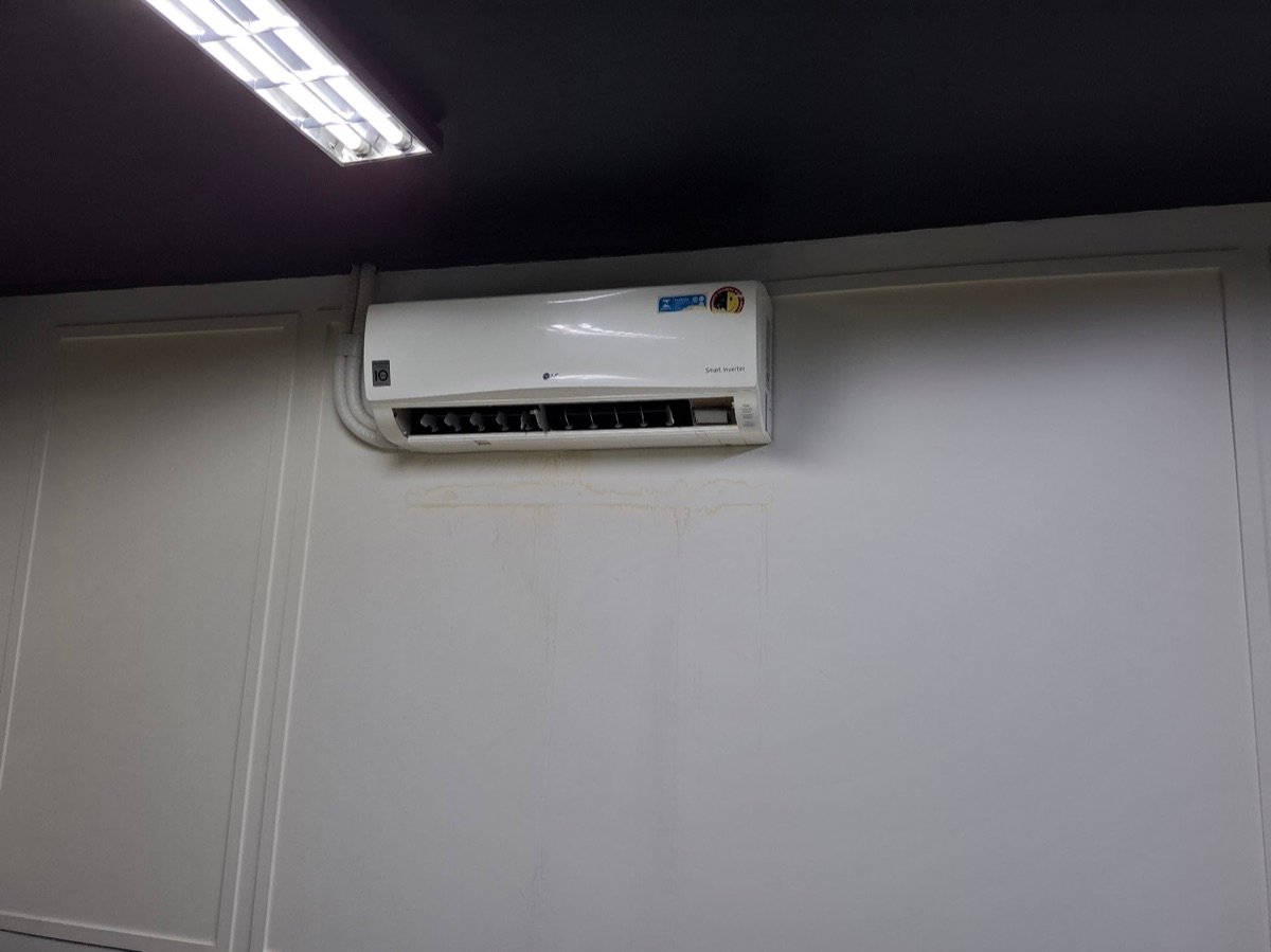 Instalação comercial LG